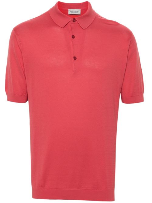 Polo in cotone JOHN SMEDLEY | ADRIANHIBISCUSPINK